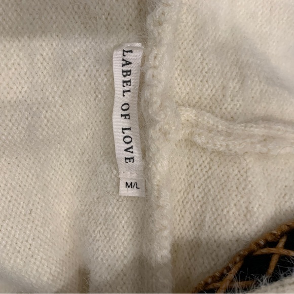 Label of love long duster cardigan - Picture 5 of 5